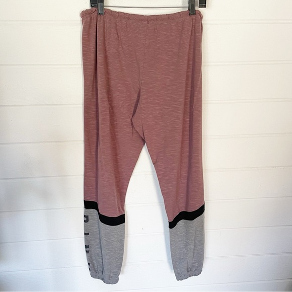 PINK Victoria’s Secret Colorblock Hoodie and Joggers Set Tracksuit Size Large - Picture 5 of 13